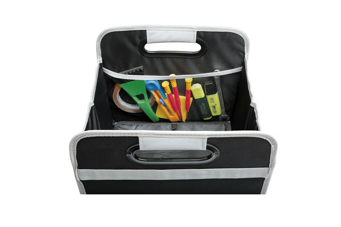 Organizer samochodowy LAMPA Shop&Store M składany kosz do bagażnika 32x27cm