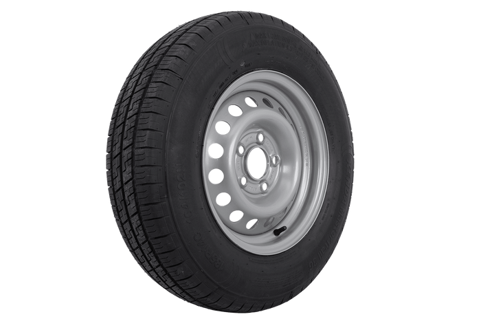 Koło wzmacniane do przyczepy OPONA KENDA 185/80 R14C 104/102N FELGA KENDA 5.5Jx14"H2 5x112 ET:30