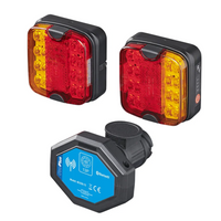 Lampy tylne ProPlus LED 13-PIN 4 funkcje lewa+prawa, na magnes, bluetooth