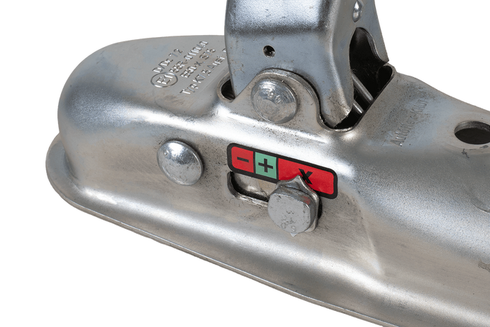 Zaczep kulowy KNOTT K7,5-D do przyczepki 750kg z dyszlem rurowym 60mm