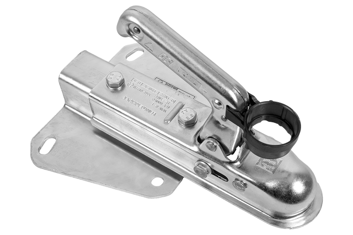 Zaczep kulowy WINTERHOFF WW 8-G+V-adapter do przyczepki 800kg z dyszlem typu V