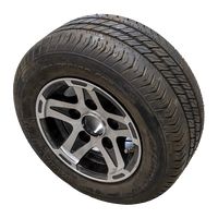 OUTLET Koło wzmacniane do przyczepy OPONA LINGLONG 195/55 R10C 98/96N FELGA ALU UNITRAILER 6Jx10" 5x112 ET:-4