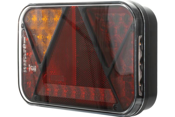 Zestaw świateł: lampy tylne FRISTOM LED + obrysowe HORPOL LED + wiązka MANTES 5,2m 7PIN