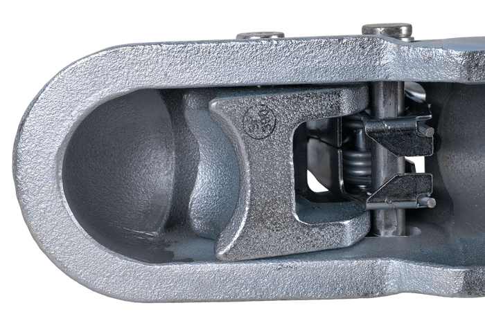 Zaczep kulowy WINTERHOFF WW 350-RB-K1212 do przyczepy 3500kg z dyszlem rurowym 50mm żeliwny