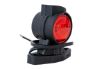 Lampa obrysowa FRISTOM FT-140A LED prawa na gumowym wysięgniku