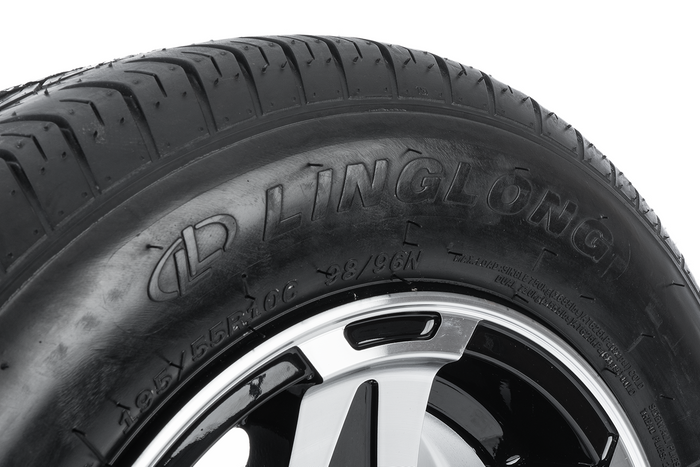 Koło wzmacniane do przyczepy OPONA LINGLONG 195/55 R10C 98/96N FELGA ALU UNITRAILER 6Jx10" 5x112 ET:-4