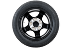 Koło wzmacniane do przyczepy OPONA KENDA 195/50 R13C 104/102N FELGA ALU STARCO czarna 6Jx13"H2 5x112 ET:30