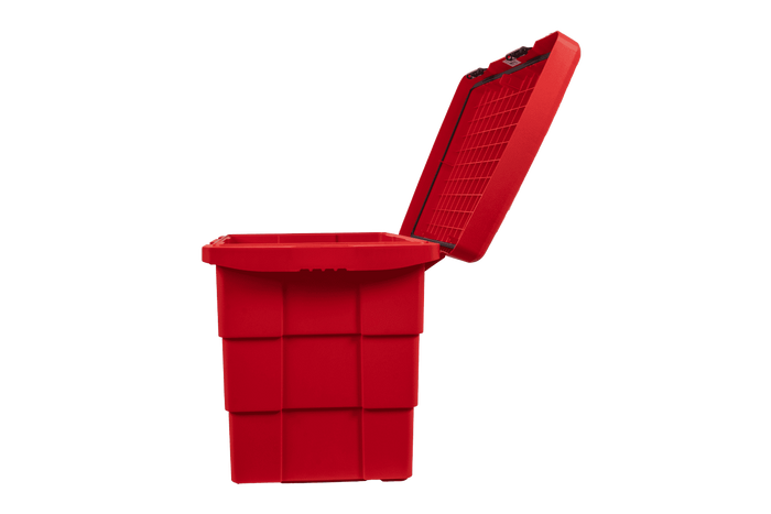Skrzynia na materiały sypkie DAKEN 86014 PITBOX pojemnik na piasek, sól drogową 655x570x520mm 108,5l