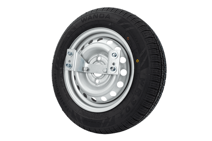 Koło zapasowe do przyczepki ze wspornikiem OPONA WANDA 155/70 R13 79N FELGA TRAILER TOP 4Jx13"H2 4x100 ET:30
