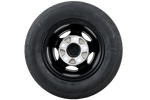 Koło wzmacniane do przyczepy OPONA KENDA 195/55 R10C 98/96N FELGA ALU STARCO czarna 6Jx10"H2 5x112 ET:-4