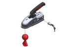 Zabezpieczenie zaczepu kulowego przyczepy AL-KO AK161 AK270 wkładka do zamka + Safety Ball
