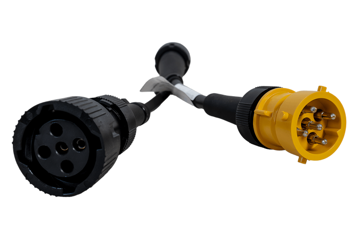 Adapter bajonet 5-PIN ASPOCK z odgałęzieniem do światła przeciwmgielnego i cofania 0,1m