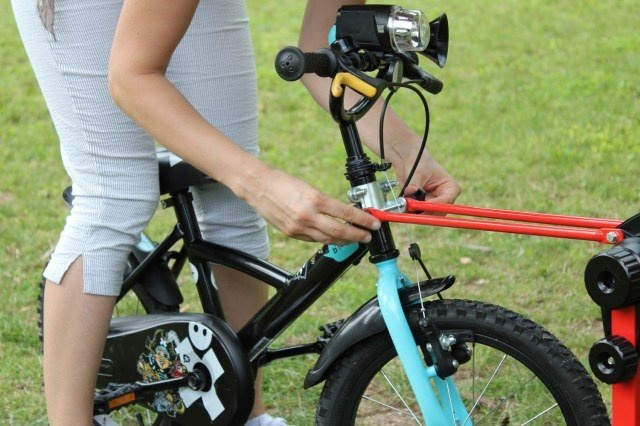 Drążek holowniczy Trail Angel hol rowerowy - czerwony