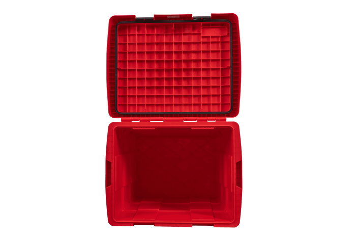 Skrzynia na materiały sypkie DAKEN 86014 PITBOX pojemnik na piasek, sól drogową 655x570x520mm 108,5l