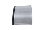 Błotnik bliźniak do przyczepy 17,5-19,5" DOMAR DK7140 nadkole 1000/500mm metalowy z gumową krawędzią