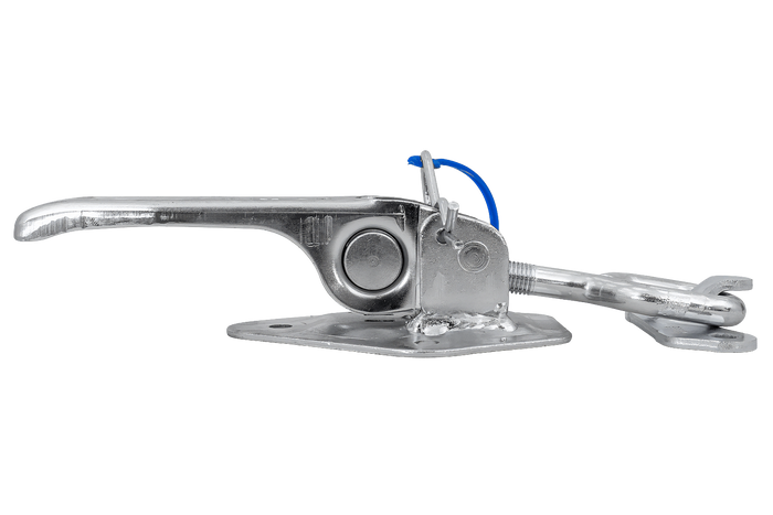 Zaczep burtowy z zapinaczem STEELPRESS ZB-15A+Z-15 kompletne zamknięcie mimośrodowe burty przyczepy