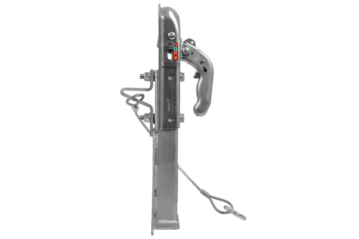 Zaczep kulowy KNOTT KQ14-A+KZE7,5 do przyczepy 750kg z dyszlem typu V