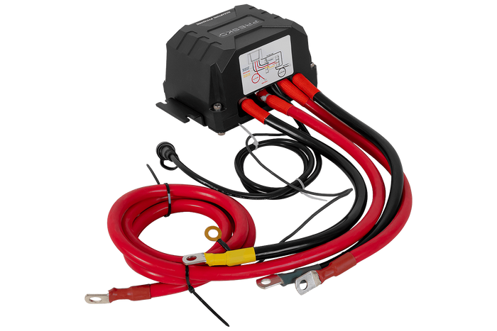 Wciągarka elektryczna do przyczepy lawety PRESKO RAPTOR 13.5FS 12V 6130kg z liną 24m