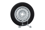 Koło zapasowe do przyczepki ze wspornikiem OPONA WANDA 155/70 R13 79N FELGA TRAILER TOP 4Jx13"H2 4x100 ET:30