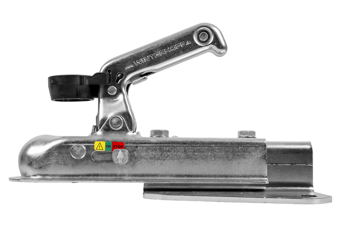 Zaczep kulowy WINTERHOFF WW 8-G+V-adapter do przyczepki 800kg z dyszlem typu V